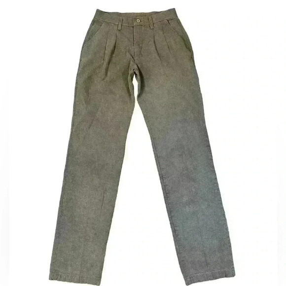 Wrangler Pants - Wrangler Vintage 90s High Waist Straight Pleated Front Pants Women's 2 (24x31)
